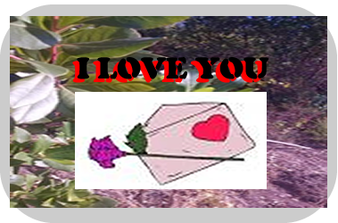 I love you