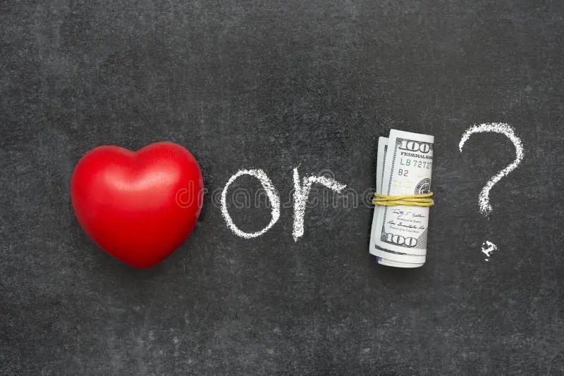 Amor o dinero??