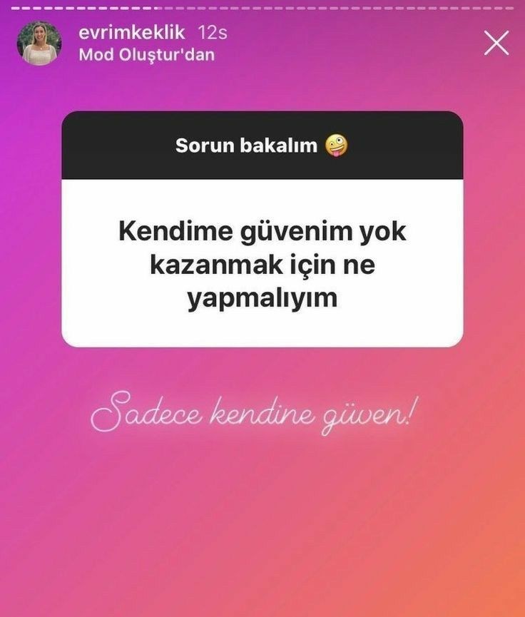 Kendine Güven