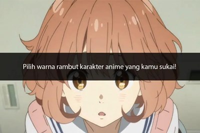 Karakter anime yang kamu sukai