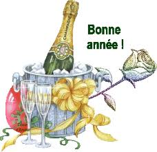 bonne année champagne
