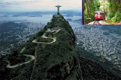 Trip up Corcovado by Train