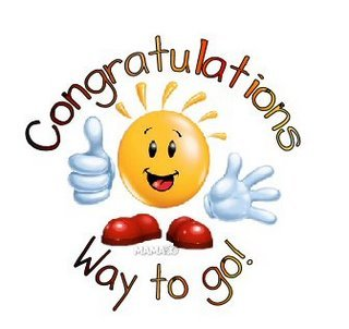 \"Way to Go!\" sticker
