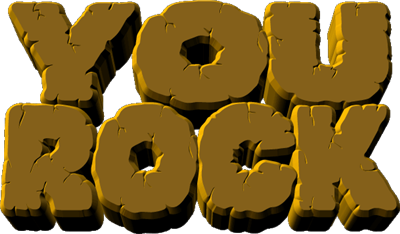 \"You Rock\" sticker