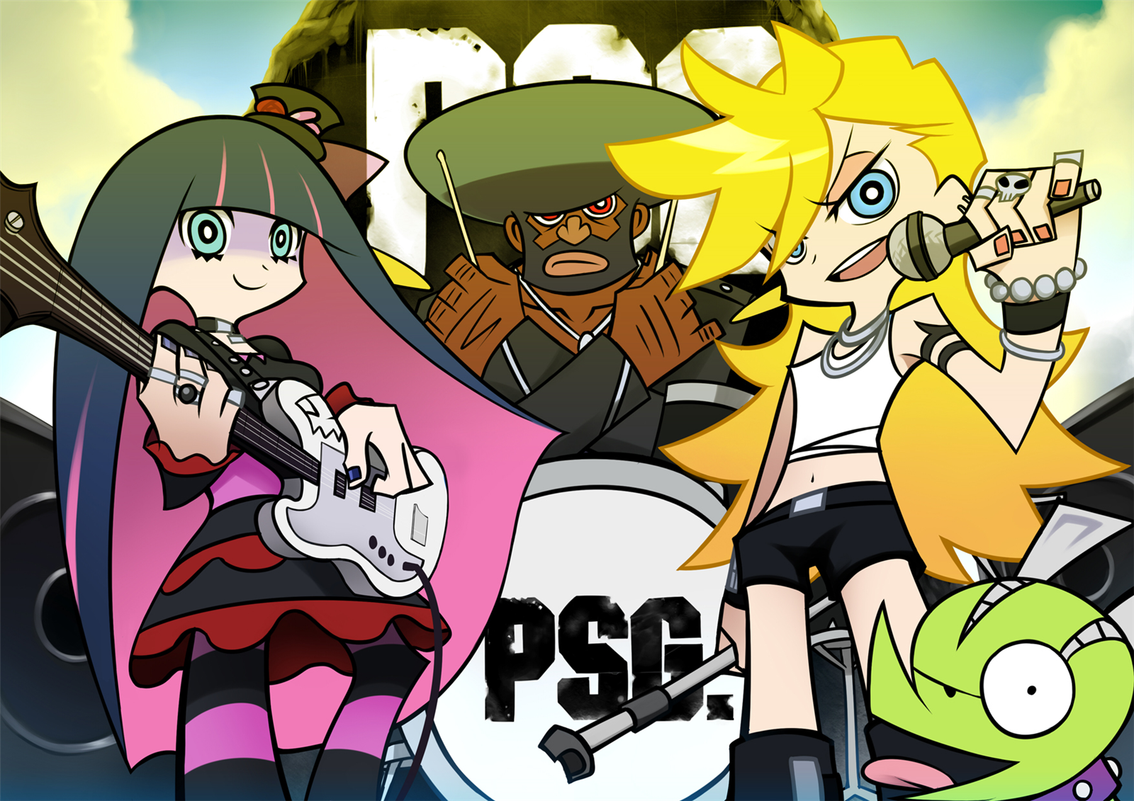 Panty Y Stocking With Gartelbelt
