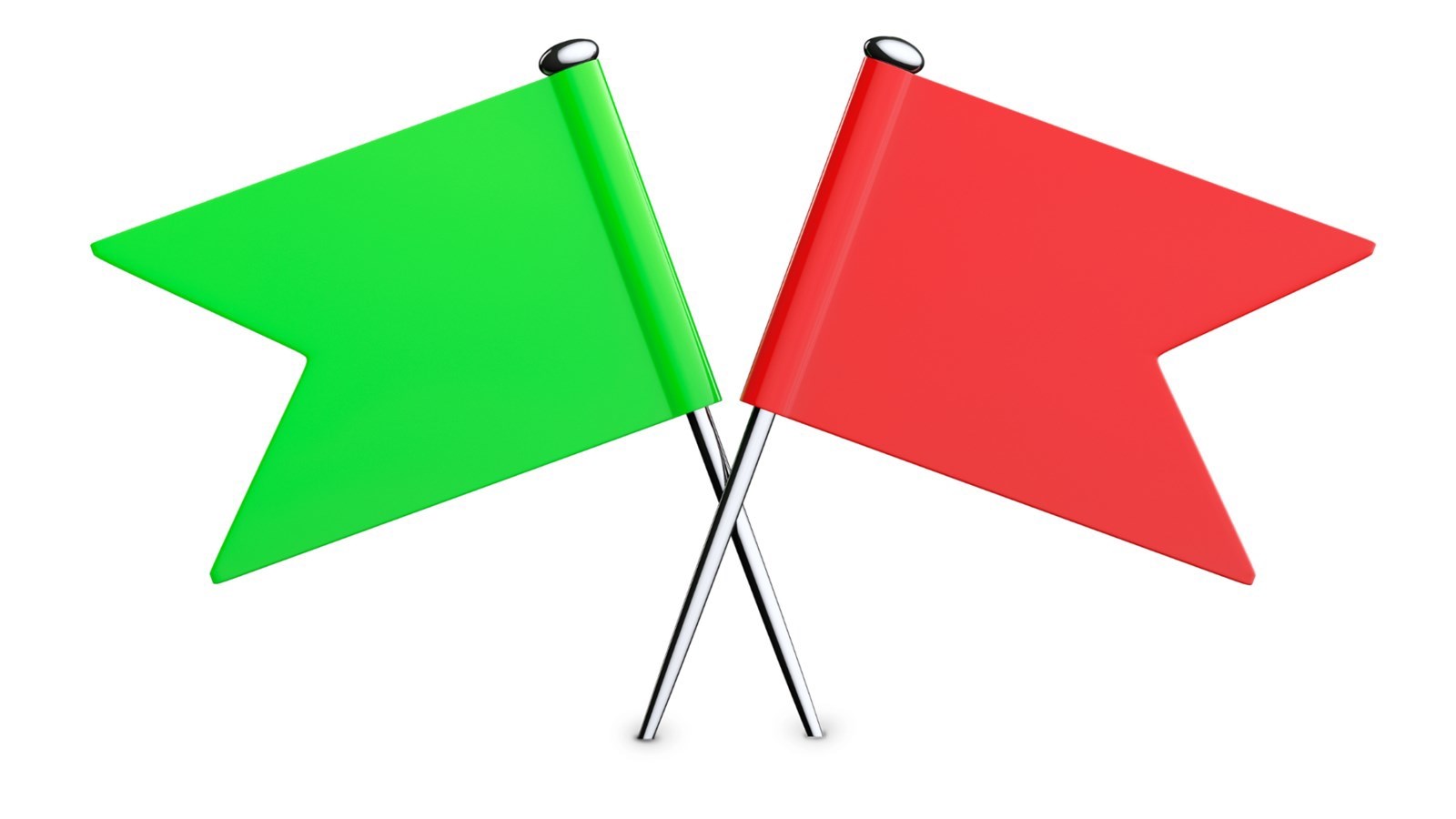 Tes green flag/red flag?