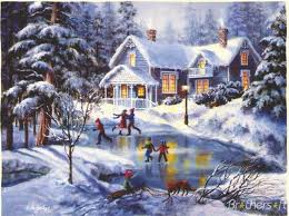 Winter painting
