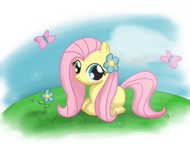 Fluttershy Filly