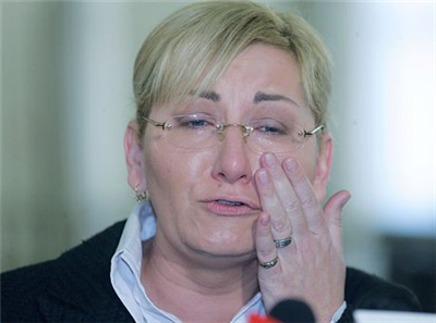 Łzy Posłanki Beaty Sawickiej