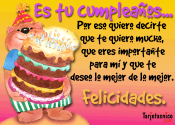 FELIZ CUMPLE 