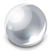 Silver marble