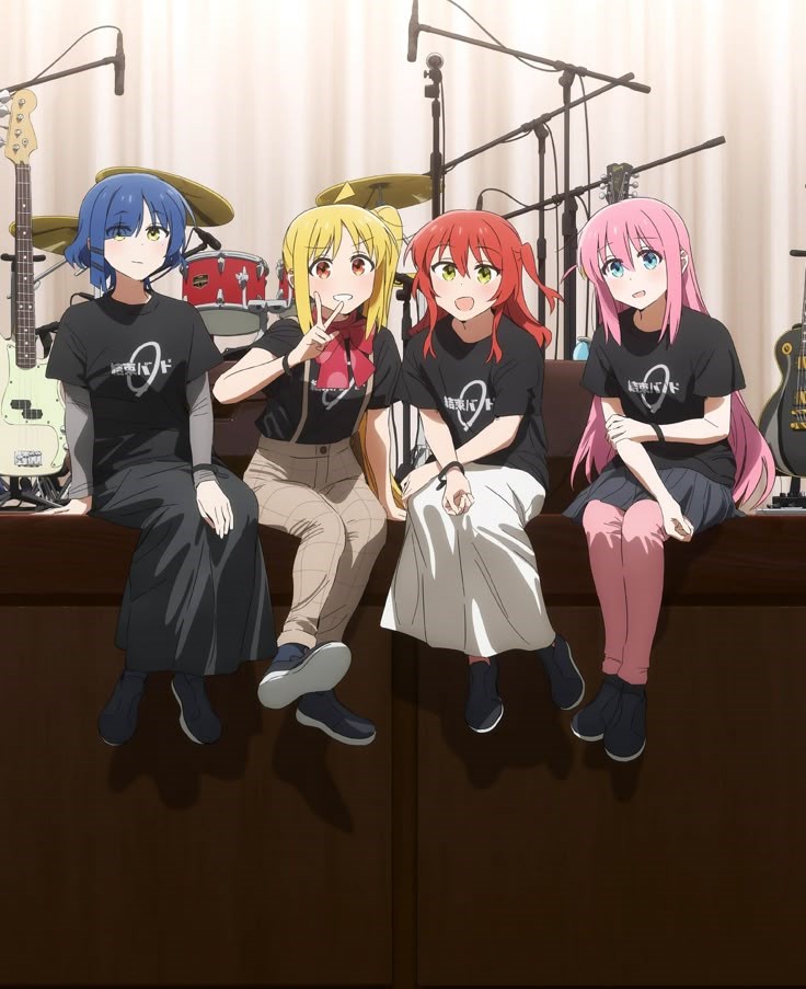 Karakter bocchi the rock yang sifatnya kaya kamu