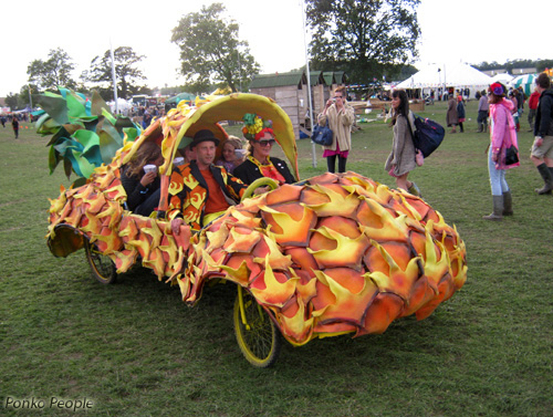 Pineapple Car