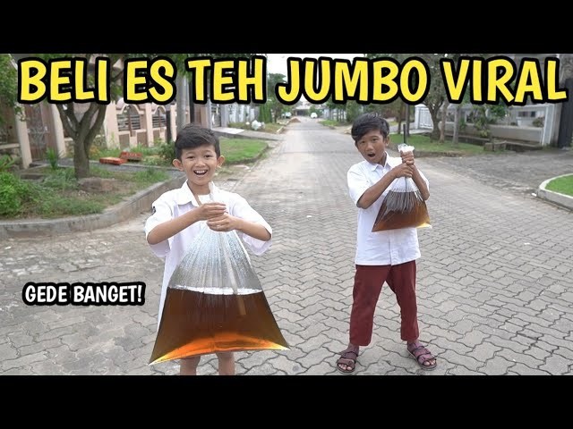 Beli es teh jumbo