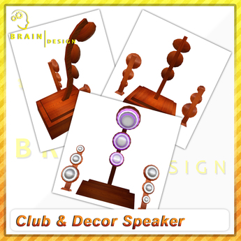 BRAIN DESIGN - Club and Decor speaker