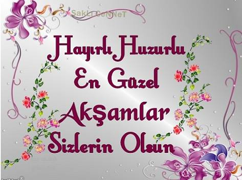 Hayırlı Akşamlar