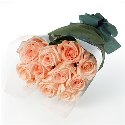 Short roses pink bouquet