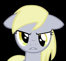angry derpy