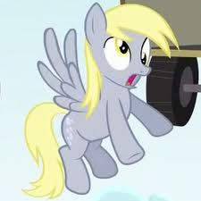 suprised derpy