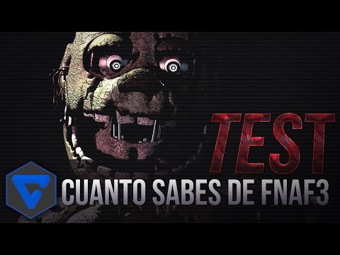 ¿Cuanto Sabes De Fnaf ?
