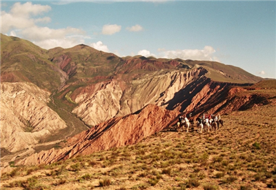 Cabalgata en Salta