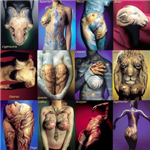 Zodiac Body Painting