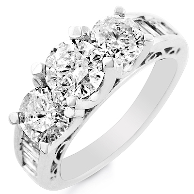 White Diamond Ring