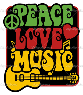 peace love music
