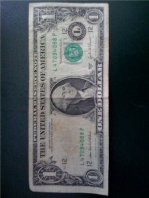 $1 Bill