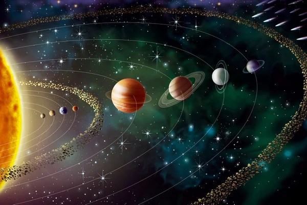 Kamu akan tinggal dimana jika kamu berada di solar system