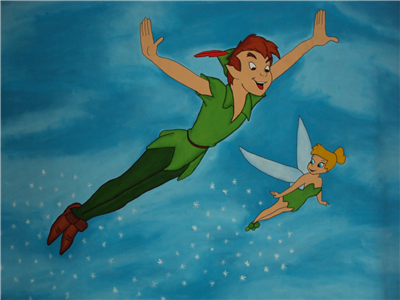 Sininho e peter pan