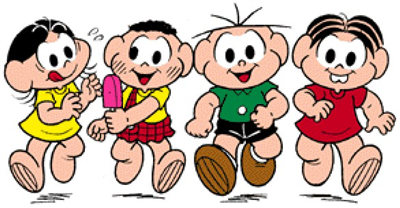 Monica/Magali e Cascão/Cebolinha