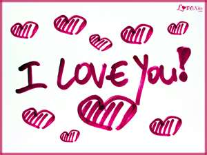 I love you