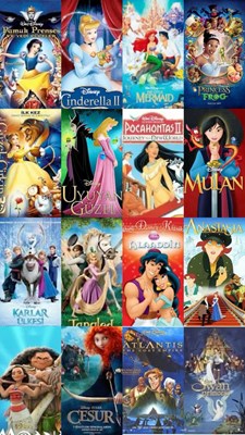 Hangi çizgi flim prensesisin