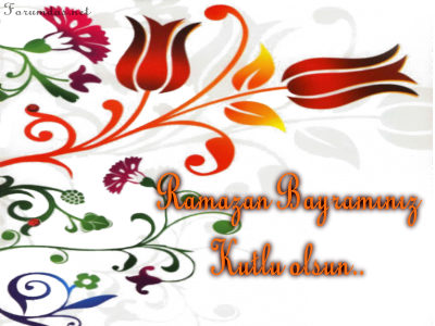 Ramazan Bayramınız kutlu, yüreğiniz umutlu, umutlarınız atlı, sevdanız kanatlı, mutluluğunuz katlı, sofranız tatlı, mekânınız tahtlı, ömrünüz bahtlı, yuvanız bereketli olsun...