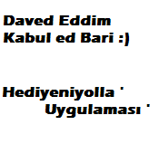 Uygulamaya Davet