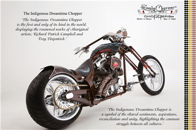 Dreamtime Indigenous Chopper