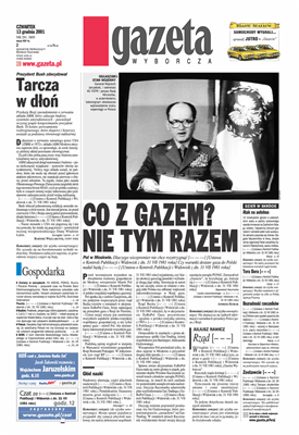 Egzemplarz Gazety wyborczej