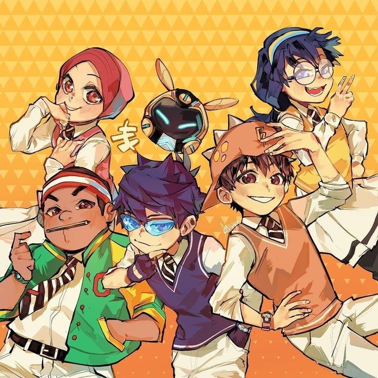 Siapakah kamu dengan kawan² boboiboy