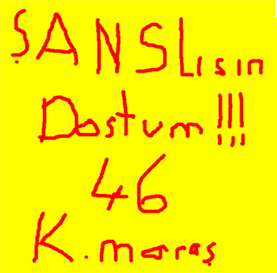 Şanslısın
