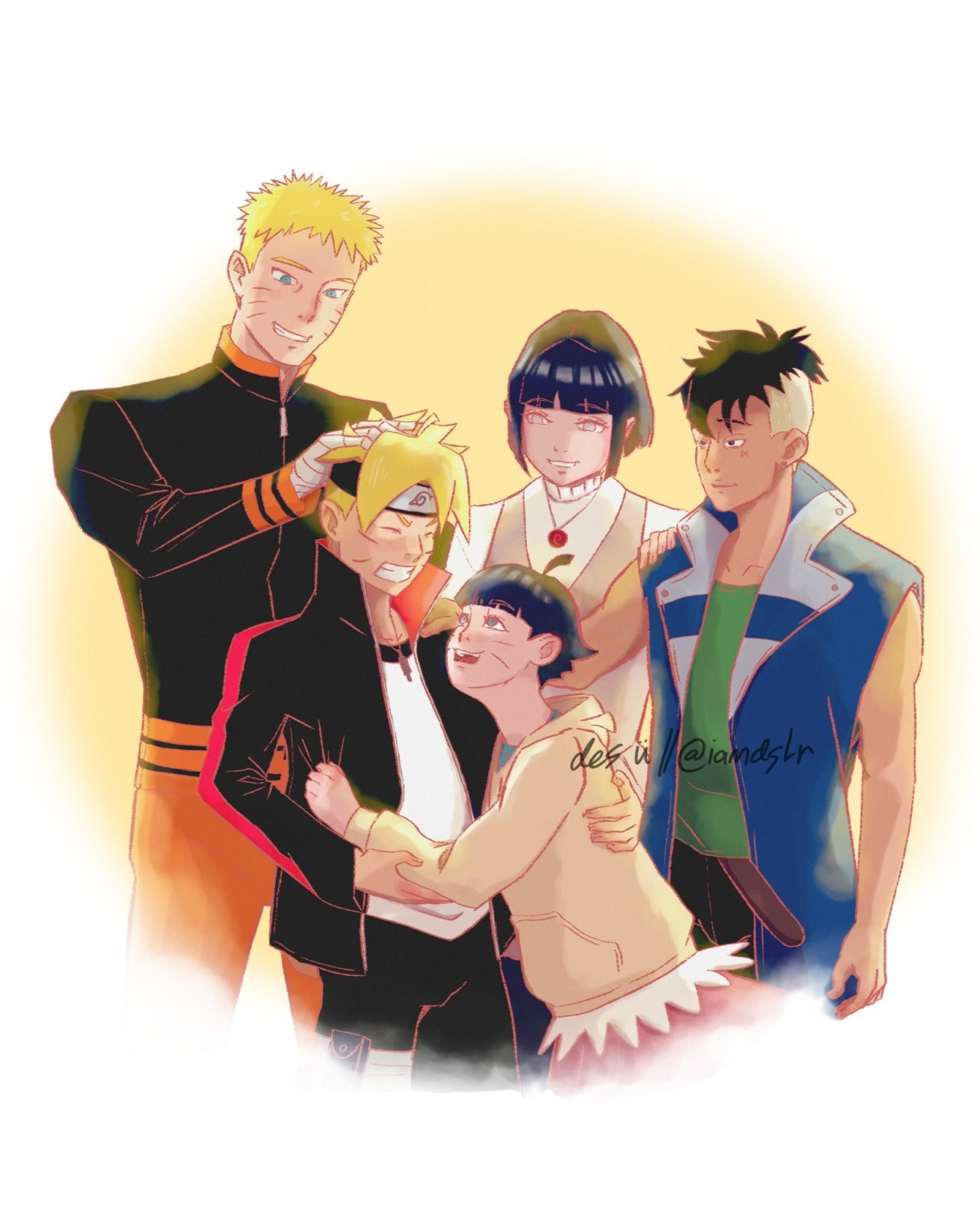Apa Karakter Mu Di Antara Anak Naruto Dan Hinata