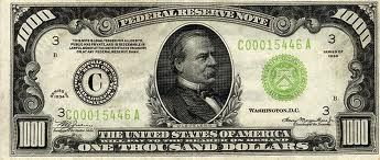 1,000 bill