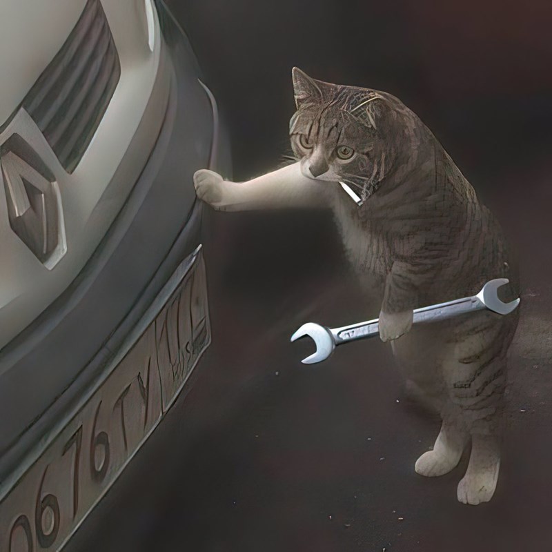 Tamirci kedi