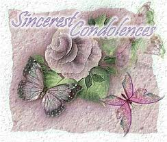Condolences.