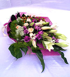 Purple Flower Arrangement
