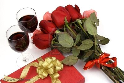 Wine/roses/chocolates