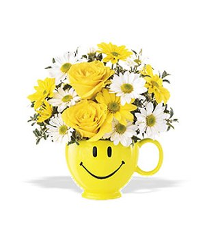 Smiley Face Daisies