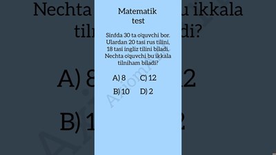 Matematik test