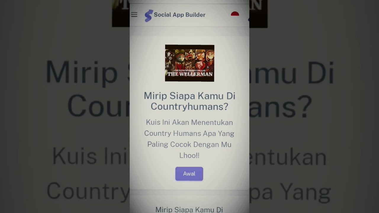Siapa kamu di countryhumans?
