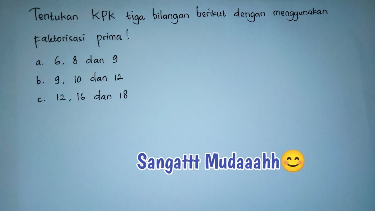 Faktorisasi 6
